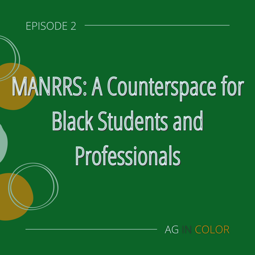 MANRRS: A Counterspace for Black Students and Professionals